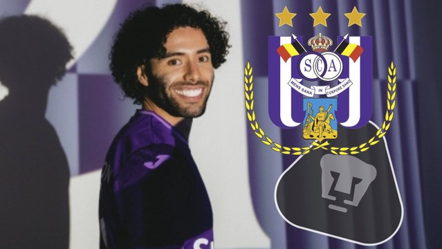 César 'Chino' Huerta es presentado oficialmente como jugador del Anderlecht