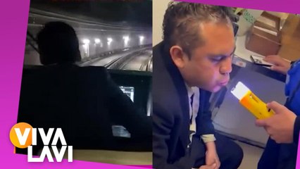 Denuncian a chofer del metro por conducir borracho