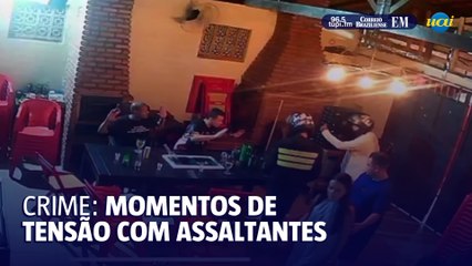 Ladrões tocam o terror em bar de Governador Valadares
