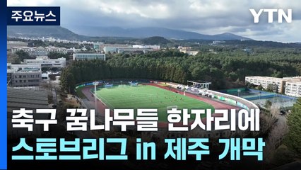 아시아 축구 꿈나무 한자리에...스토브리그 '후끈' / YTN