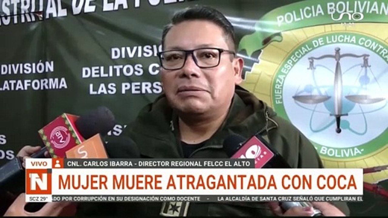 mujer muere atragantada con coca