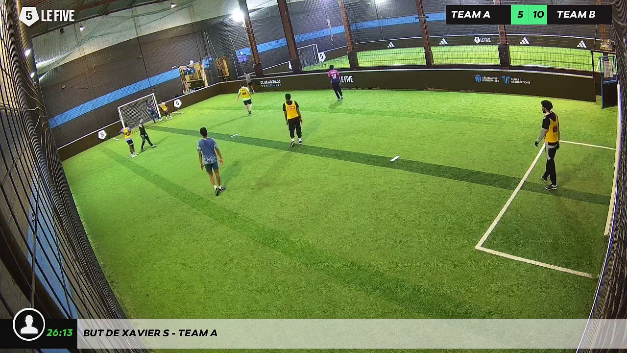 But de Xavier S - Team A