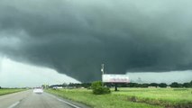 Spectator Captures Giant Tornado Crossing Florida, USA