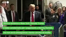 Trump condannato per il caso Stormy, ma non andra' in cella