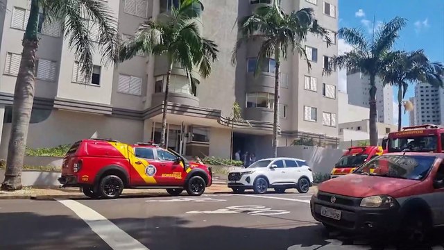 Resgate em altura: Trabalhador sofre queda em edifício no Centro