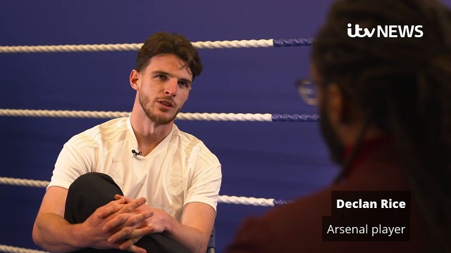 Declan Rice backs Arsenal's anti-knife crime campaign