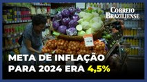 Brasil encerrou 2024 com inflação de 4,83%, acima do teto oficial