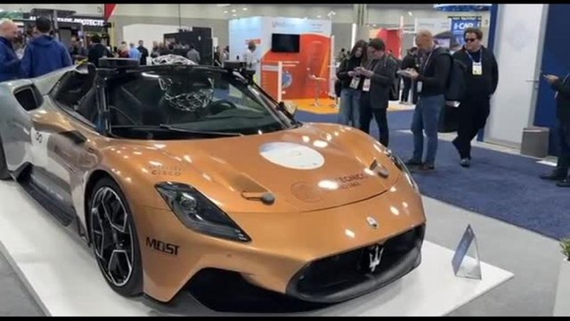 L'Italia al Ces, la Maserati a guida autonoma del Polimi