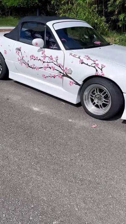 the loser is me miata mx5 shorts sakura