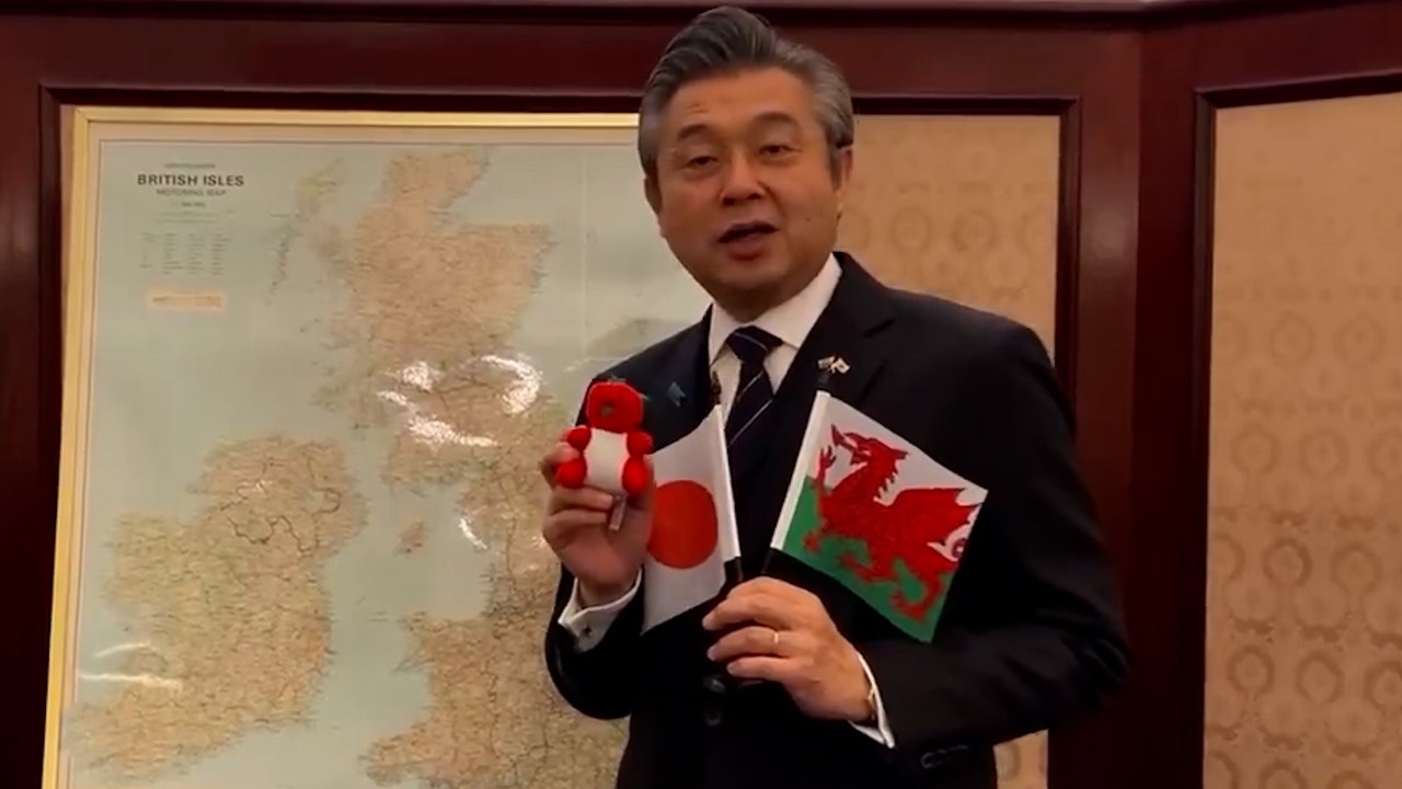 L'hilarant ambassadeur japonais au Royaume-Uni