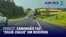Motorista de carreta cegonha, embriagado, faz 'zigue-zague' em cidade mineira