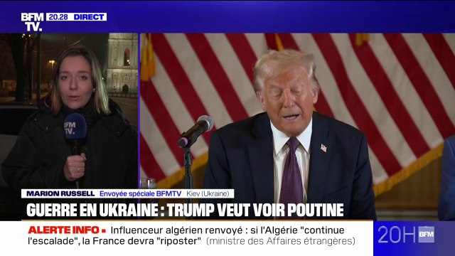 Guerre en Ukraine: Volodymyr Zelensky se dit prêt à rencontrer Donald Trump après son investiture