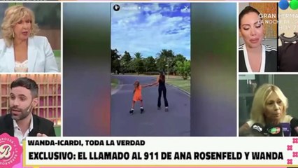El audio de Wanda Nara llamando a la policía