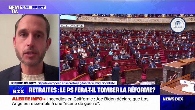 Retraites: Nous attendons des engagements fermes , affirme Pierre Jouvet (PS)