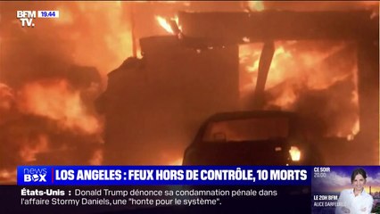 Incendies à Los Angeles: 10 morts dans des feux hors de contrôle