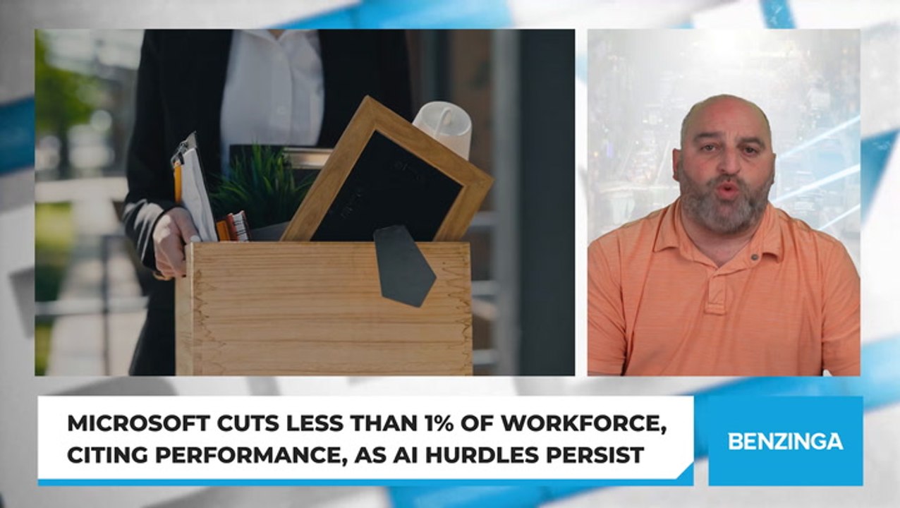 Microsoft Cuts Less Than 1% Of Workforce, Citing Performance, As AI Hurdles Persist