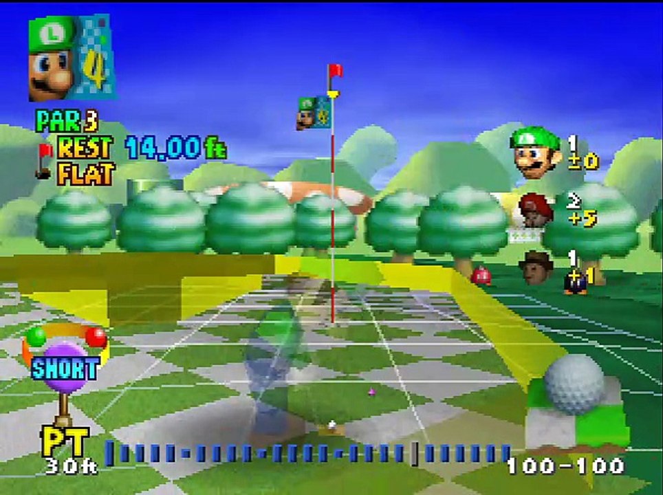 Mario Golf online multiplayer - n64