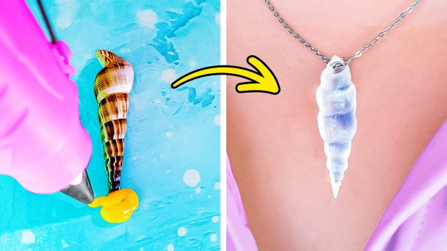 FAITES BRILLER VOTRE STYLE AVEC CES IDÉES DE BIJOUX DIY ✨💎 RÉSINE ÉPOXY & IDÉES DE PISTOLET À COLLE