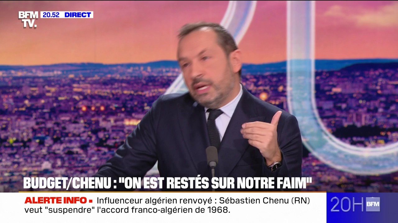 Consultations sur le budget: "Ils ne souhaitent pas changer de logique politique", déplore Sébastien Chenu, député RN