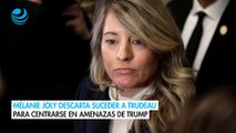Mélanie Joly descarta suceder a Trudeau para centrarse en amenazas de Trump