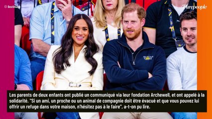 Face à la situation à Los Angeles, Meghan et Harry se mobilisent à leur échelle, d'une très belle façon