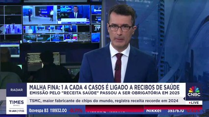 Um a cada quatro casos na malha fina do IR é ligado a recibos de saúde; CEO da Tivita comenta