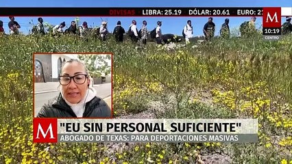 Abogados advierten que EU carece de personal suficiente para deportaciones masivas