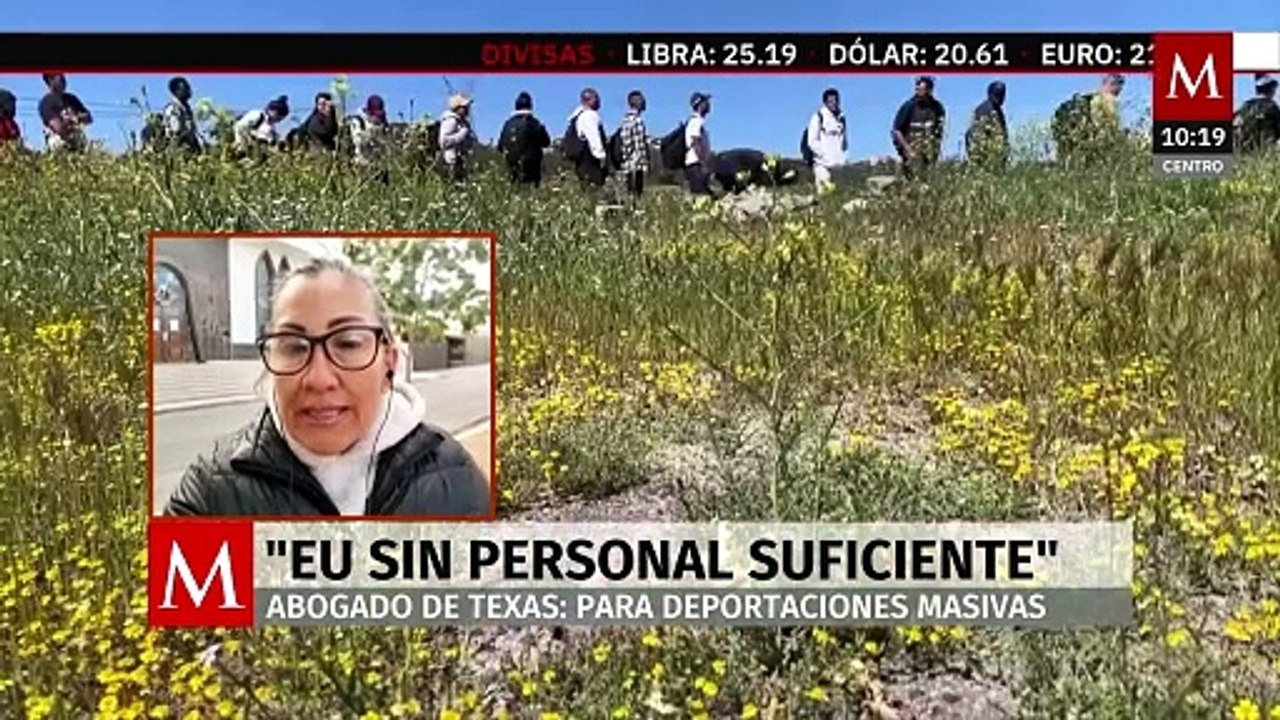 Abogados advierten que EU carece de personal suficiente para deportaciones masivas