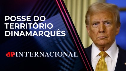 Donald Trump não descarta uso de força para anexar a Groenlândia | JP INTERNACIONAL