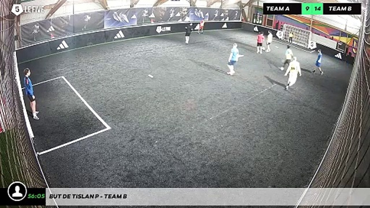 But de Tislan P - Team B