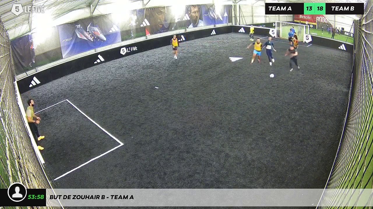 But de Zouhair B - Team A