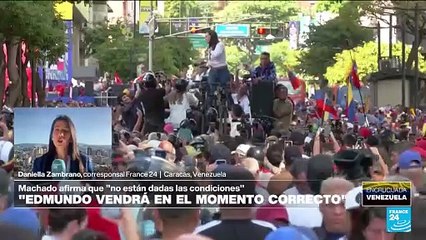 Informe desde Caracas: Machado afirma que Edmundo González "juramentará en el momento correcto"