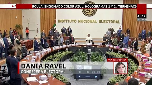 INE pidió a Sheinbaum mil 500 mdp más para elección judicial, revela consejera Dania Ravel