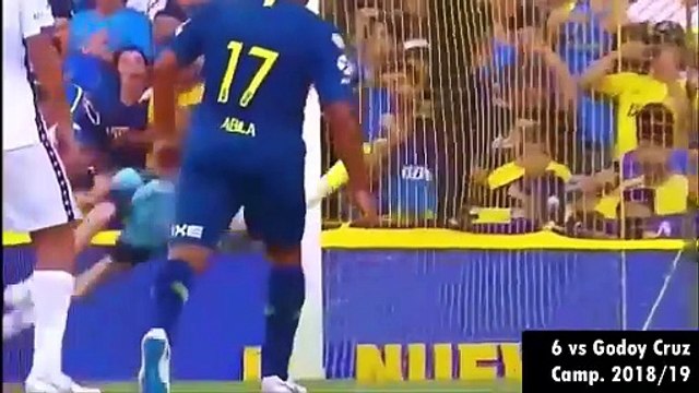 Todos los goles oficiales de Mauro Zárate en Boca