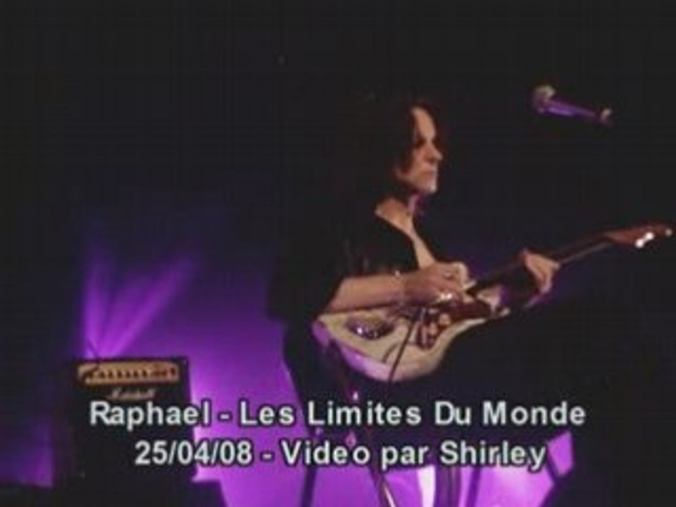 Raphael les limites du monde live bruxelles showcase