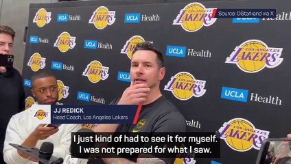 Lakers coach Redick confirms loss of home in LA fires