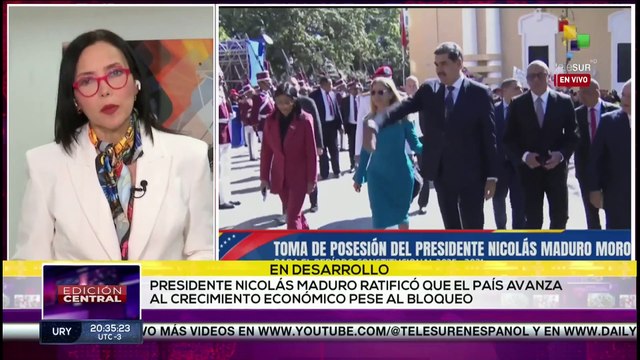 Juramentación del Pdte. Maduro, fue una derrota a la conspiración nacional
