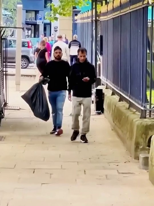 Prank on the public