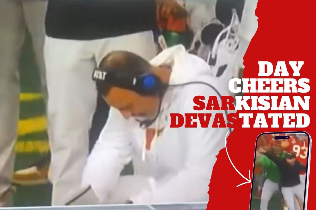 Ryan Day cheers; Steve Sarkisian heartbroken af...