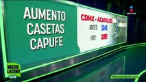 Capufe aumenta el costo de las casetas en México