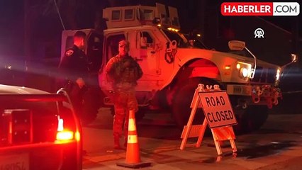 ABD'de yangın nedeniyle cehenneme dönen bölgede kurtulan tek yapı