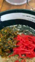 ラーメン シシ道 黒豚骨麺 炒飯セット