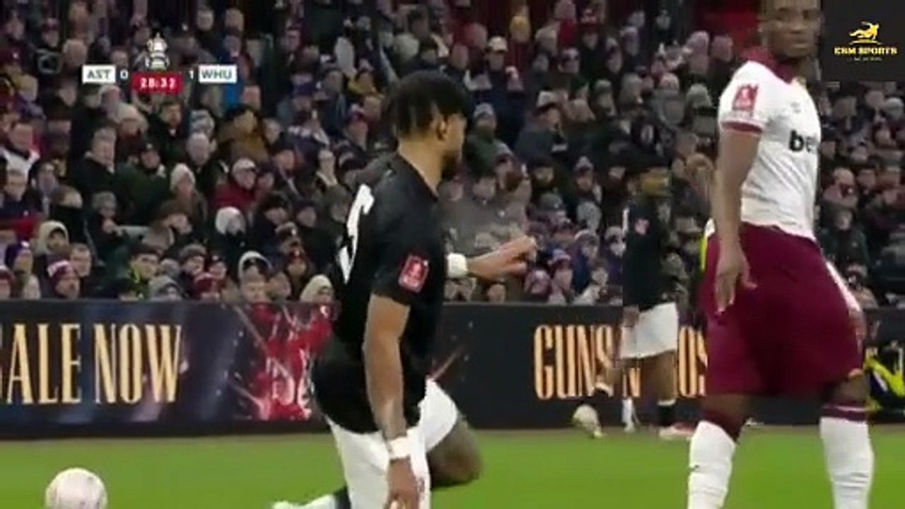 Aston Villa vs West ham (2-1) Highlights And Goals _ Fa Cup 2025