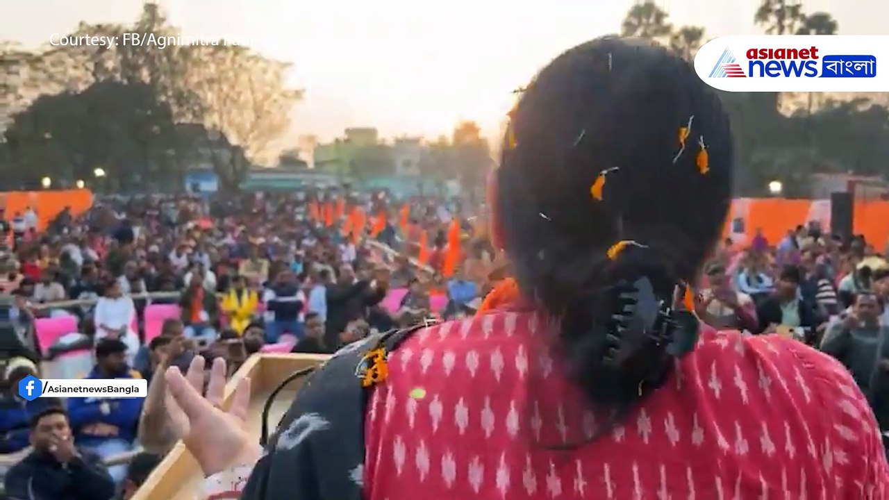পশ্চিমবঙ্গে হিন্দুদের উপর হওয়া অত্যাচার নিয়ে গর্জে উঠলেন অগ্নিমিত্রা পাল