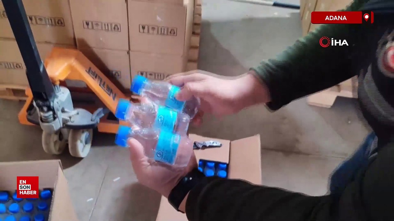 Mekke'den zemzem suyu alıp Adana'da musluk suyu ile çoğalttı