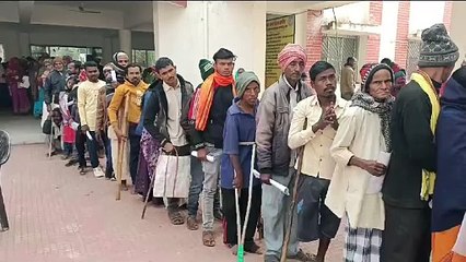 दिब्यांगता शिविर का हुआ आयोजन, दर्जनों दिब्यांगो का हुआ जांच मिला उपकरण