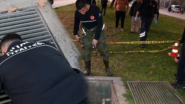 Kanalizasyondan gelen çocuk sesi şehri ayağa kaldırdı