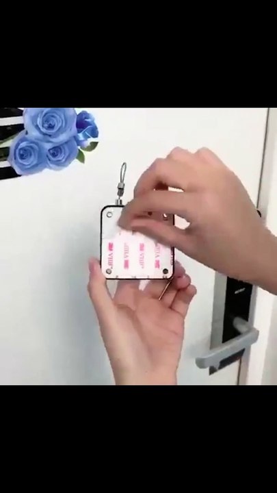 Portable Automatic Stainless Steel Door Closer Multifunctional Punch-free Sensor Door Closer