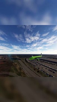 Spectacular Landing S7 Airlines A320neo at Quebec Jean Lesage International Airport (YQB), Quebec City, Canada