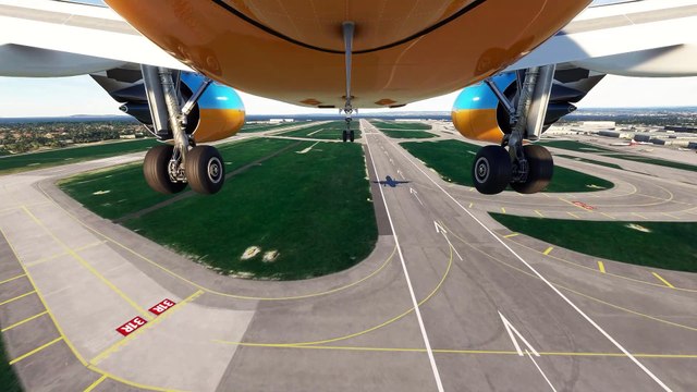 Breathtaking Arrival Orbit A320neo at Marseille Provence Airport (MRS), Marseille, France